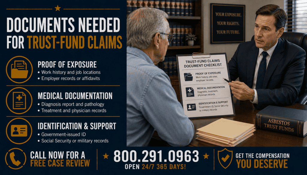 Documents Needed for Asbestos Trust-Fund Claims