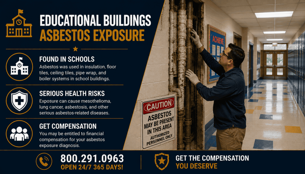 Educational Buildings Asbestos Exposure - Mesothelioma