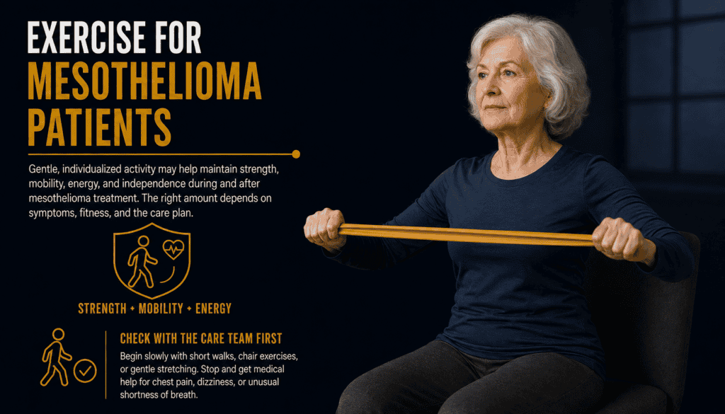 Exercise for Mesothelioma Patients