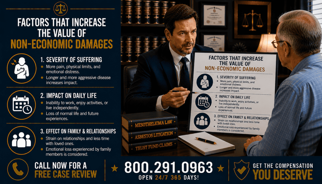Factors That Increase the Value of Non-Economic Damages - Mesothelioma