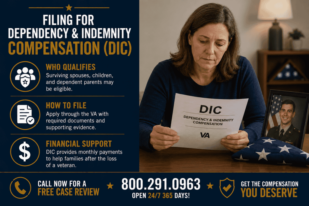 Filing for Dependency & Indemnity Compensation (DIC) - Mesothelioma