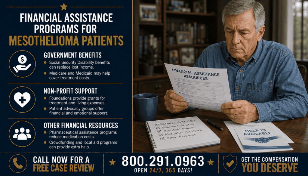 Financial Assistance Programs for Mesothelioma Patients
