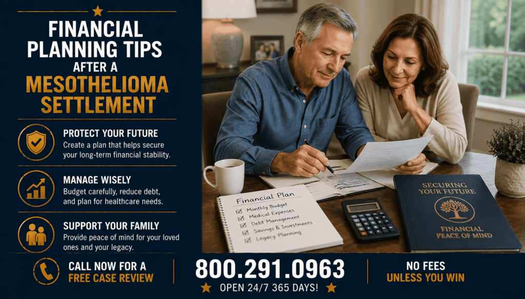 Financial Planning Tips After a Mesothelioma Settlement