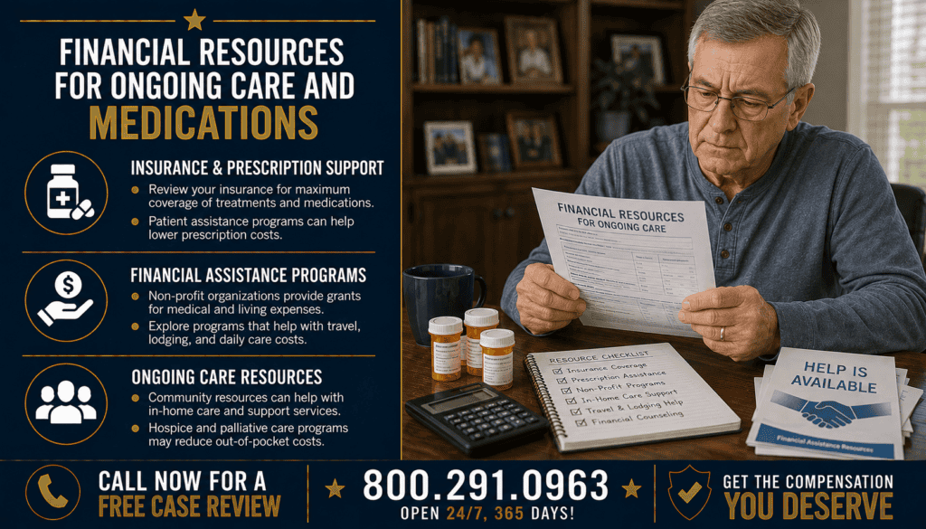 Financial Resources for Ongoing Care and Medications - Mesothelioma
