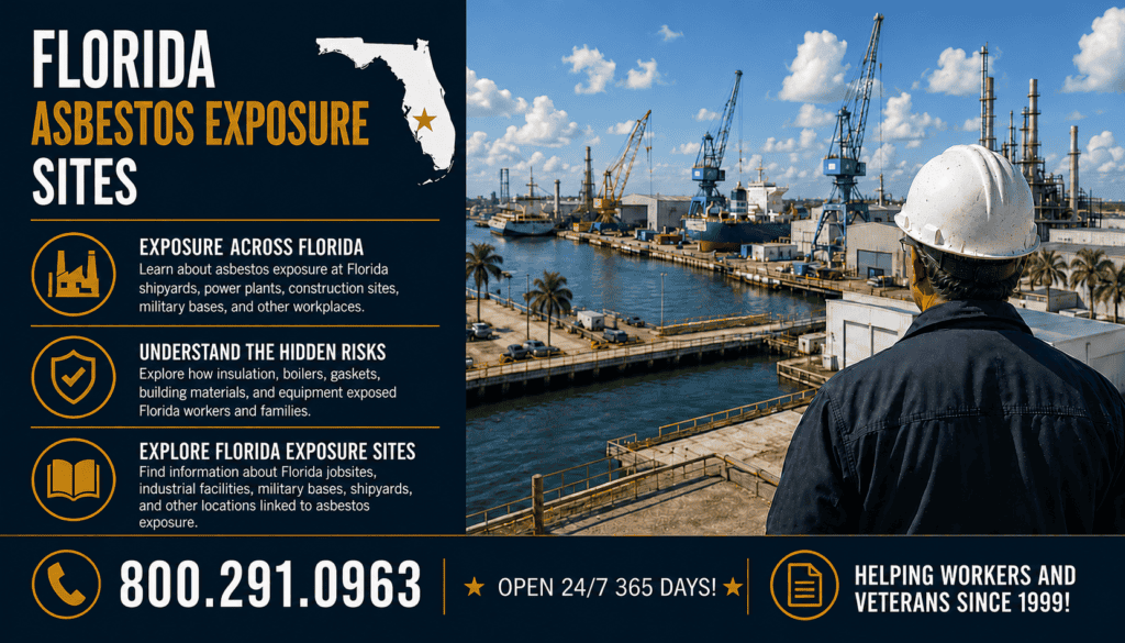 Florida Asbestos Exposure Sites - Mesothelioma