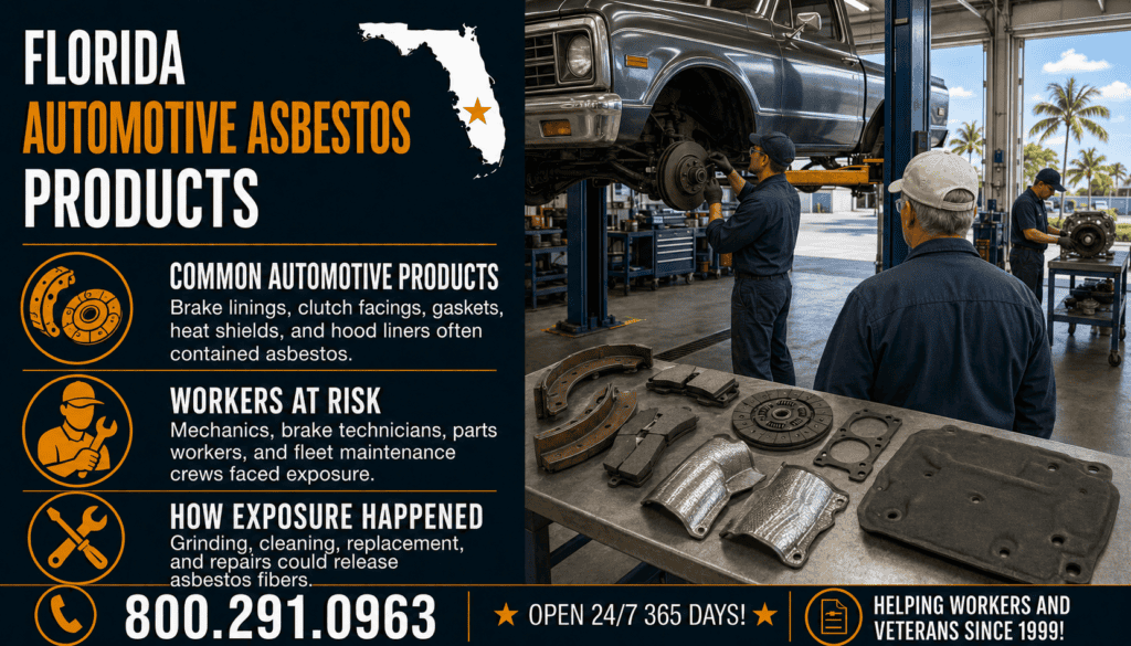 Florida Automotive Asbestos Products - Mesothelioma