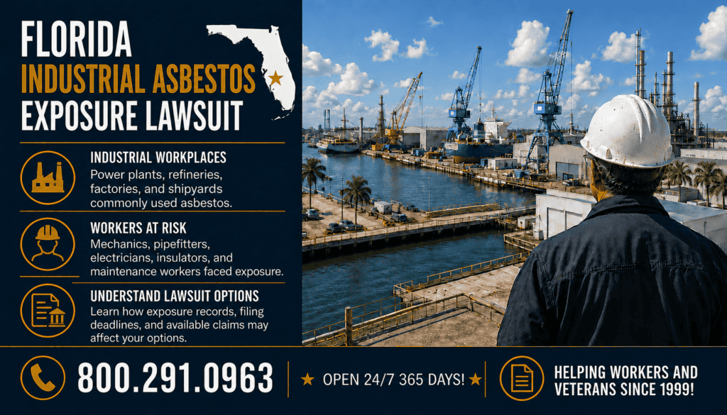 Florida Industrial Asbestos Exposure Lawsuit - Mesothelioma