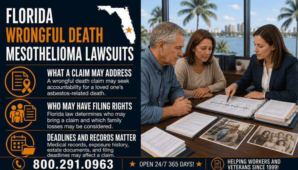 Florida Wrongful Death Mesothelioma Lawsuit