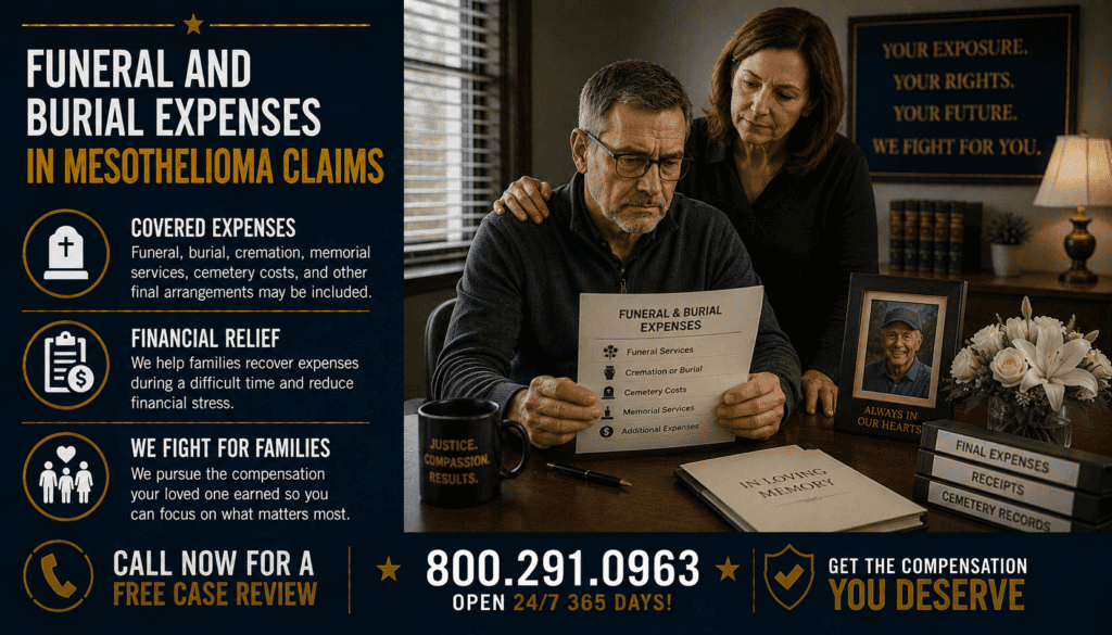 Funeral and Burial Expenses in Mesothelioma Claims = Mesothelioma