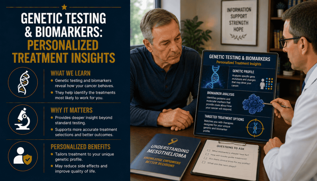 Genetic Testing & Biomarkers Personalized Treatment Insights - Mesothelioma