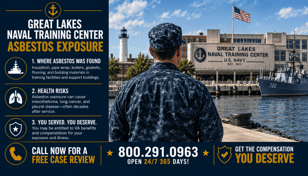 Great Lakes Naval Training Center Asbestos Exposure - Mesothelioma