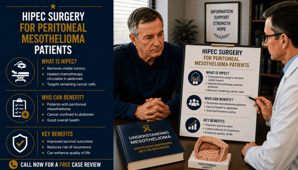 HIPEC Surgery for Peritoneal Mesothelioma Patients