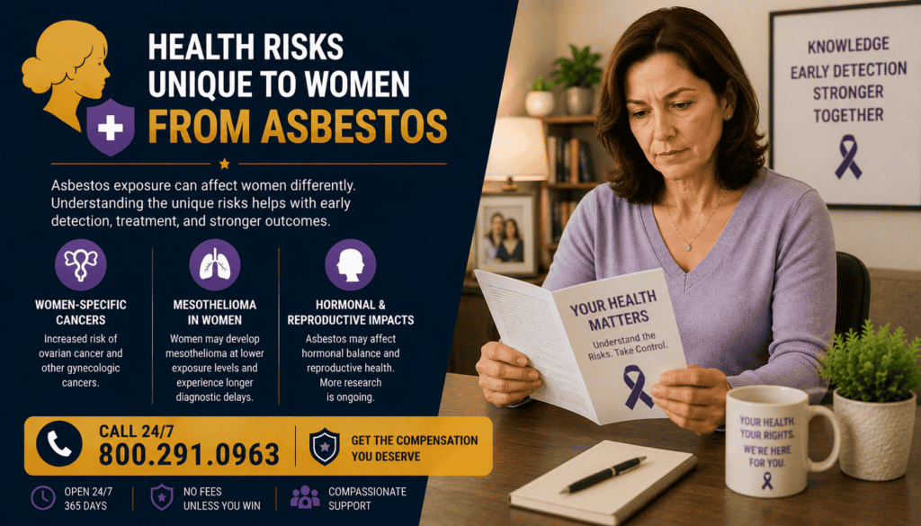 Health Risks Unique to Women from Asbestos - Mesothelioma