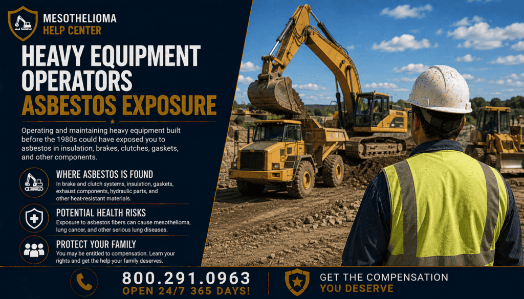 Heavy Equipment Operators Asbestos Exposure - Mesothelioma