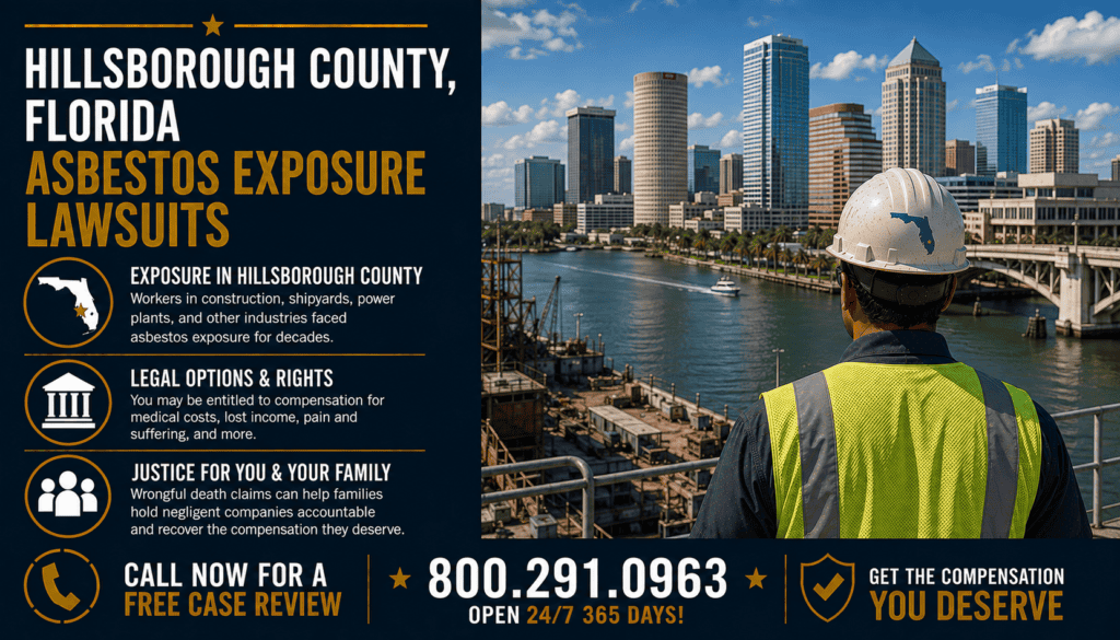 Hillsborough County, Florida Asbestos Exposure Lawsuits