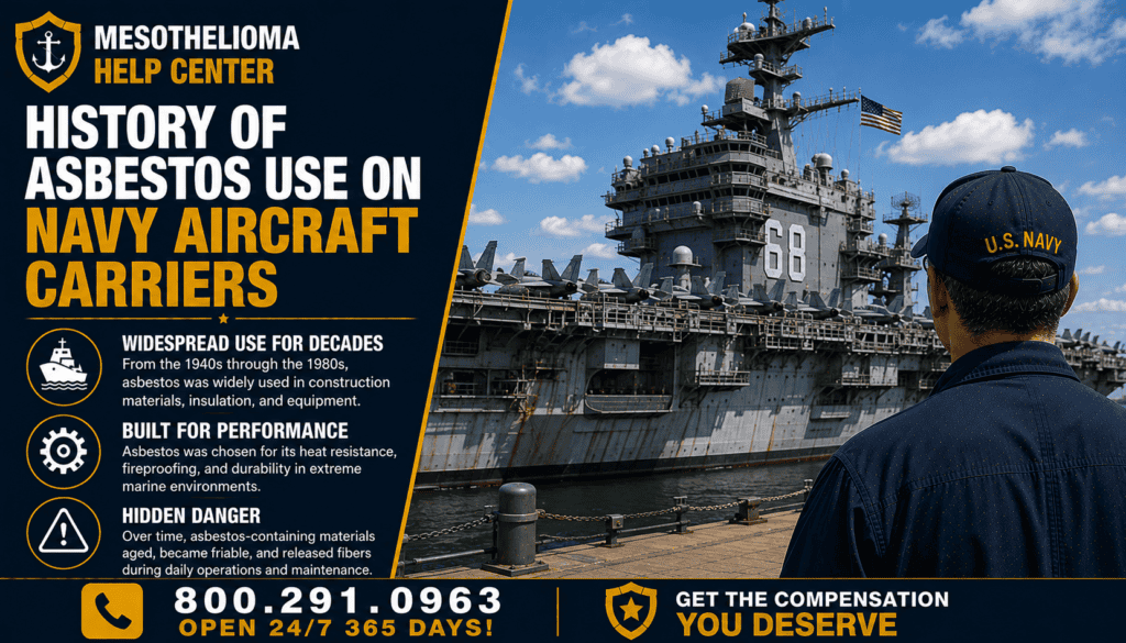History of Asbestos Use on Navy Aircraft Carriers - Mesothelioma Lawsuit