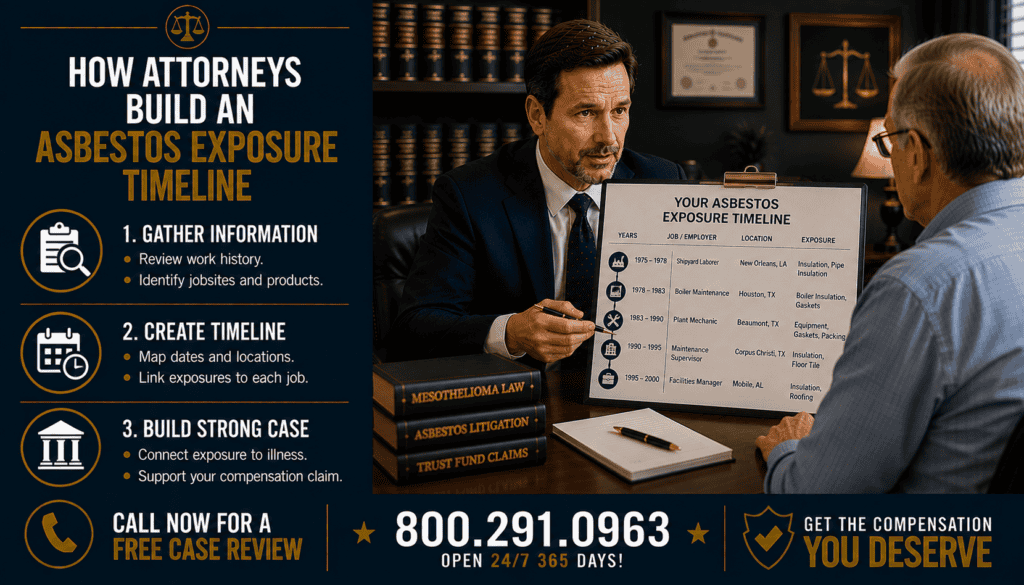 How Attorneys Build an Asbestos Exposure Timeline - Mesothelioma
