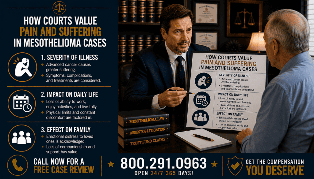 How Courts Value Pain and Suffering in Mesothelioma Cases