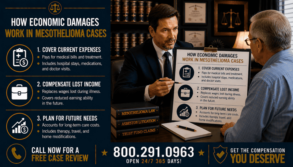 How Economic Damages Work in Mesothelioma Cases