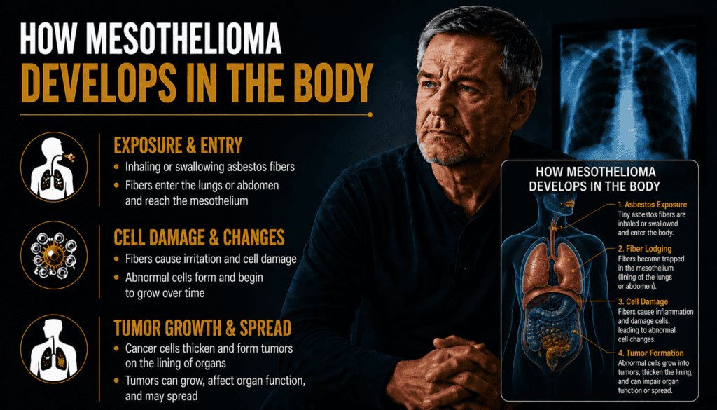 How Mesothelioma Develops in the Body Mesothelioma Diagnosis