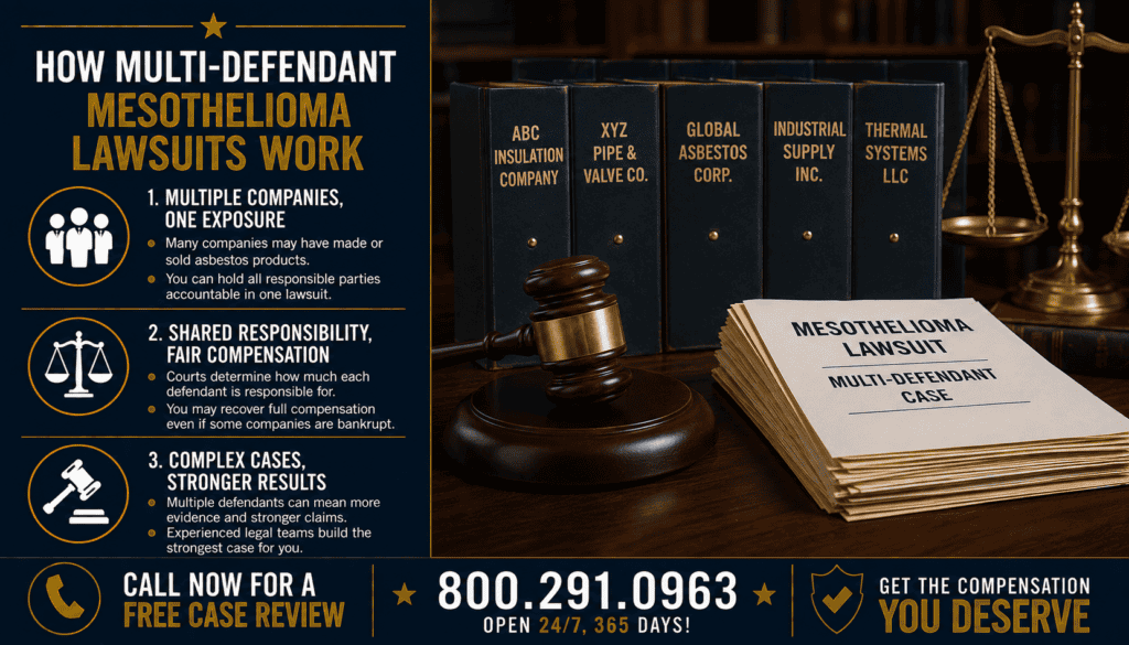 How Multi-Defendant Mesothelioma Lawsuits Work (2)