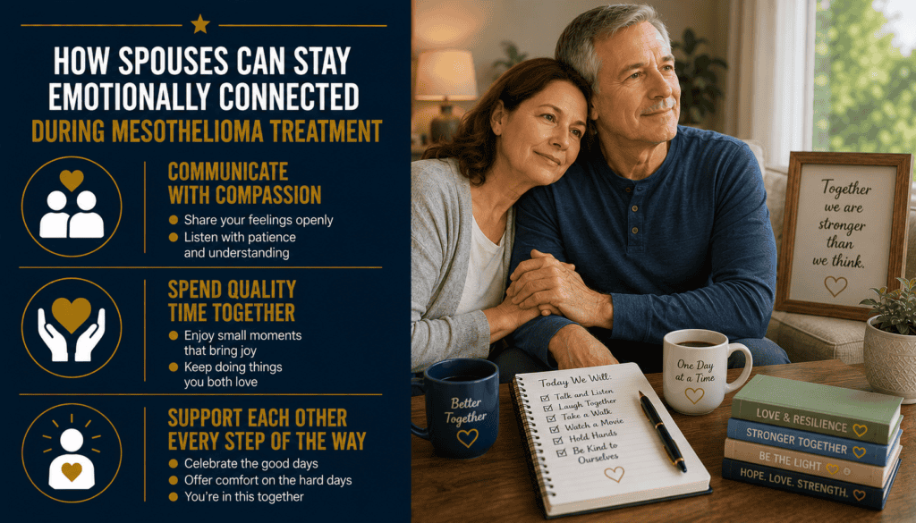 How Spouses Can Stay Emotionally Connected During Mesothelioma Treatment
