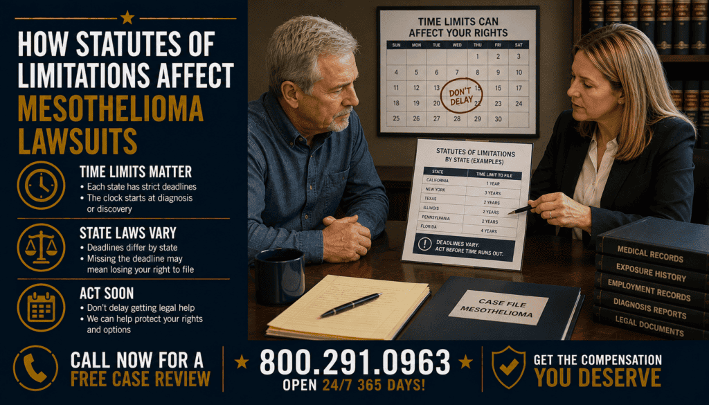 How Statutes of Limitations Affect Mesothelioma Lawsuits - Mesothelioma