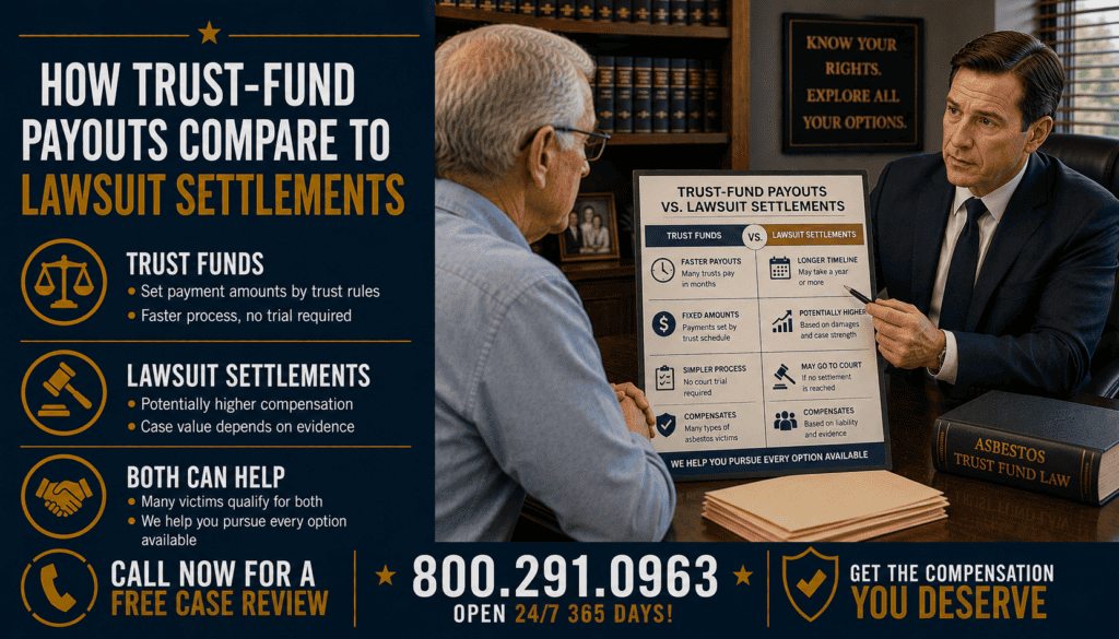 How Trust-Fund Payouts Compare to Lawsuit Settlements - Mesothelioma