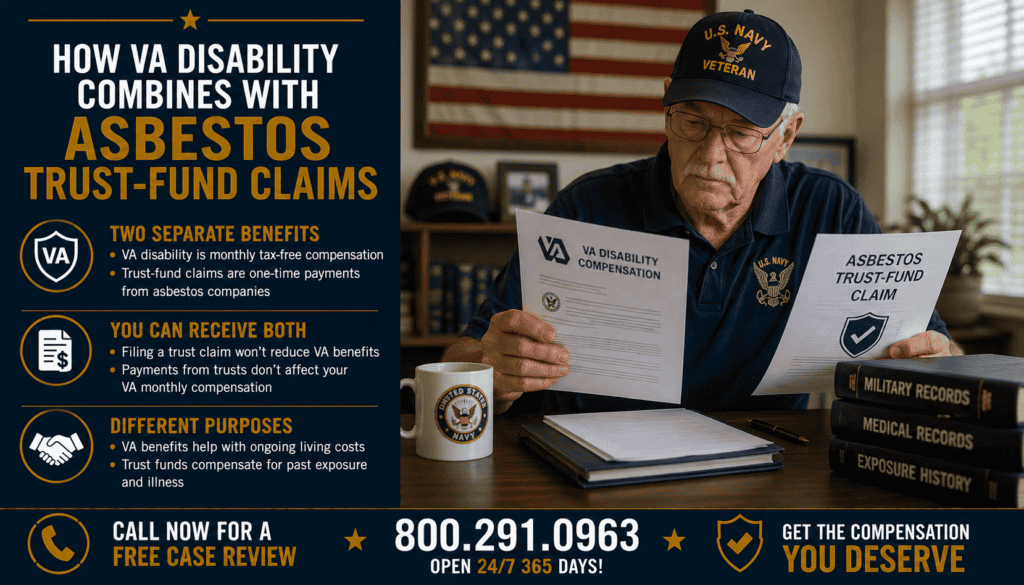 How VA Disability Combines With Asbestos Trust-Fund Claims