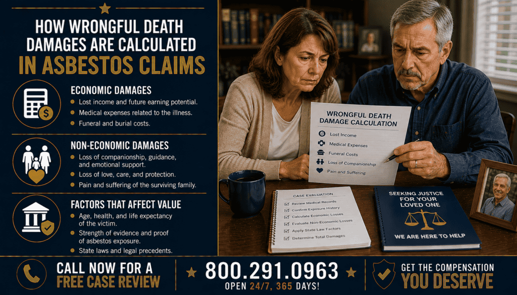 How Wrongful Death Damages Are Calculated in Asbestos Claims