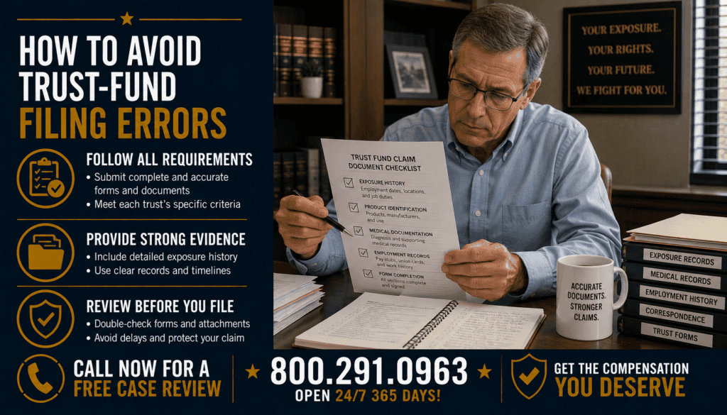 How to Avoid Trust-Fund Filing Errors - Mesothelioma Lawsuit