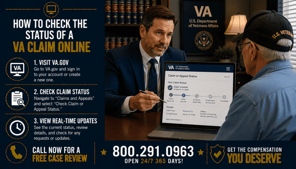 How to Check the Status of a VA Claim Online - Mesothelioma