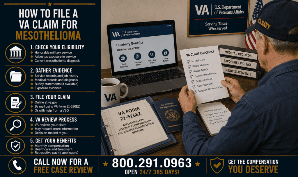 How to File a VA Claim for Mesothelioma