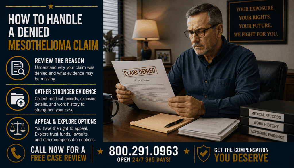 How to Handle a Denied Mesothelioma Claim - Mesothelioma