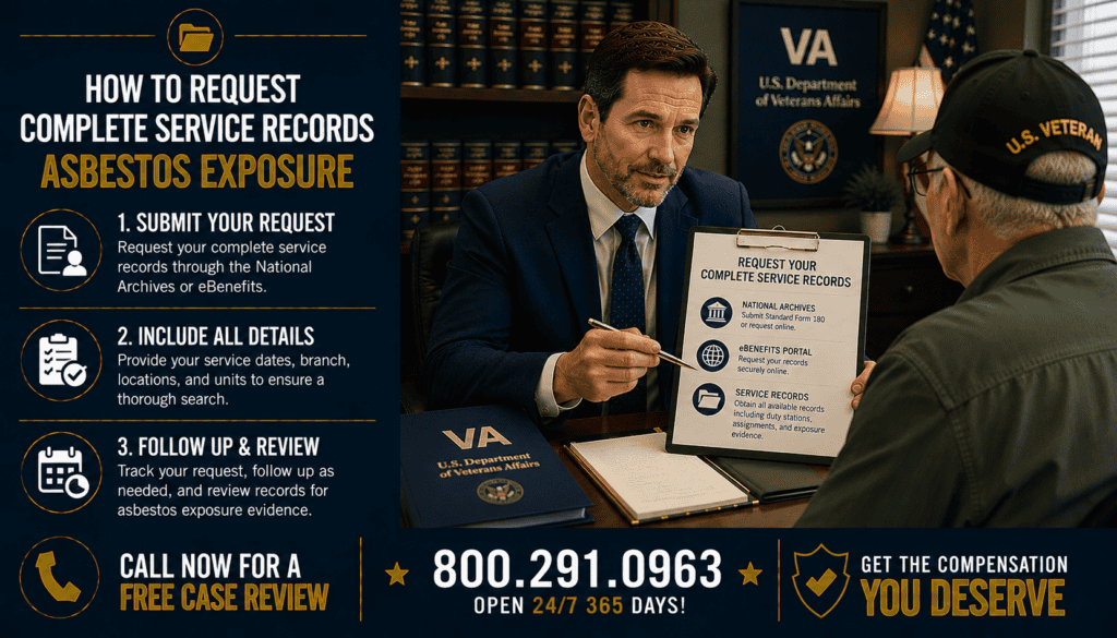 How to Request Complete Service Records Asbestos Exposure - Mesothelioma