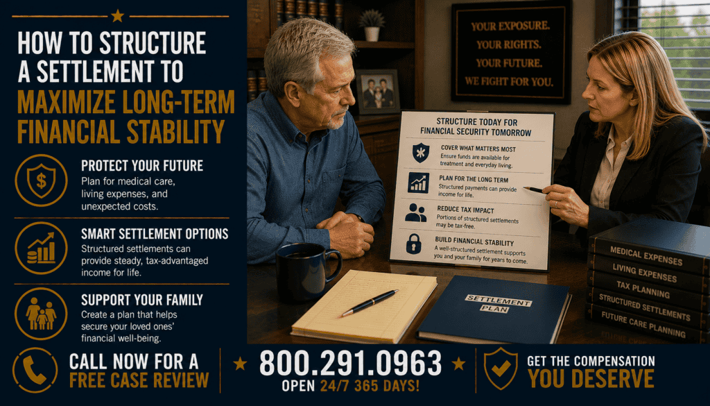 How to Structure a Settlement to Maximize Long-Term Financial Stability - Mesothelioma Lawsuit