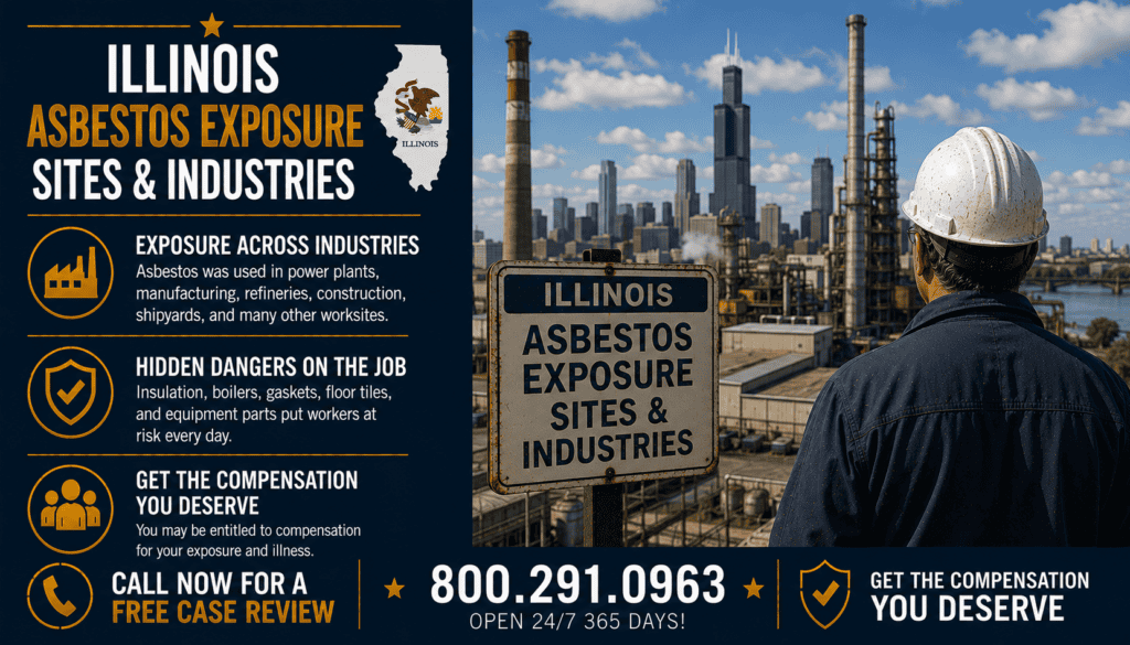 Illinois Asbestos Exposure Sites & Industries - Mesothelioma