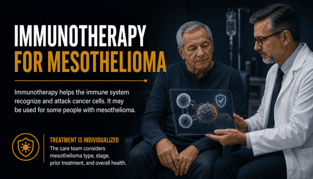 Immunotherapy for Mesothelioma - Mesothelioma Treatment