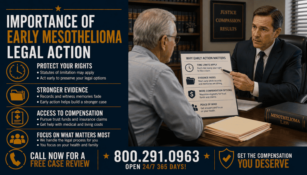 Importance of Early Mesothelioma Legal Action