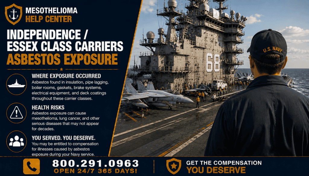 Independence & Essex-Class Carriers - Mesothelioma