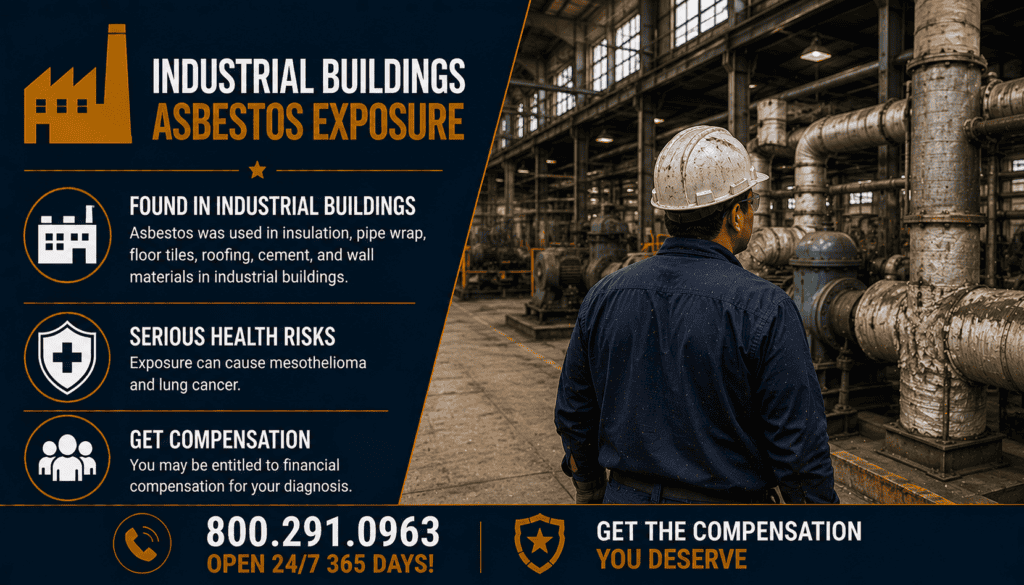 Industrial Buildings Asbestos Exposure Lawsuit