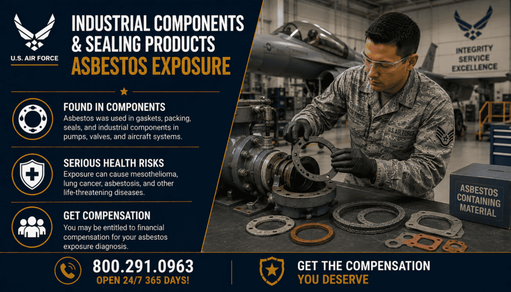 Industrial Components & Sealing Products Asbestos Exposure - Mesothelioma