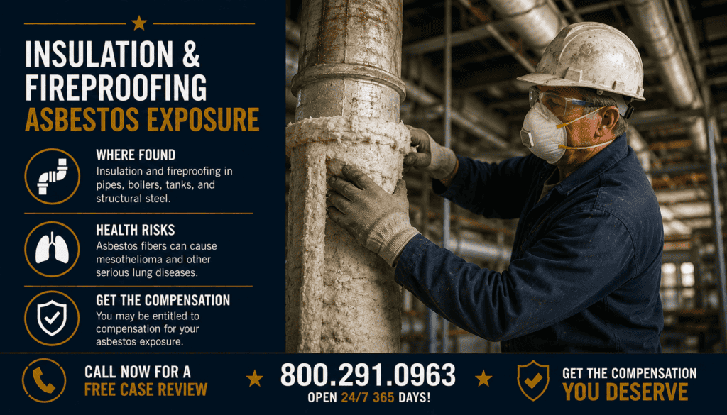 Insulation & Fireproofing Asbestos Exposure - Mesothelioma