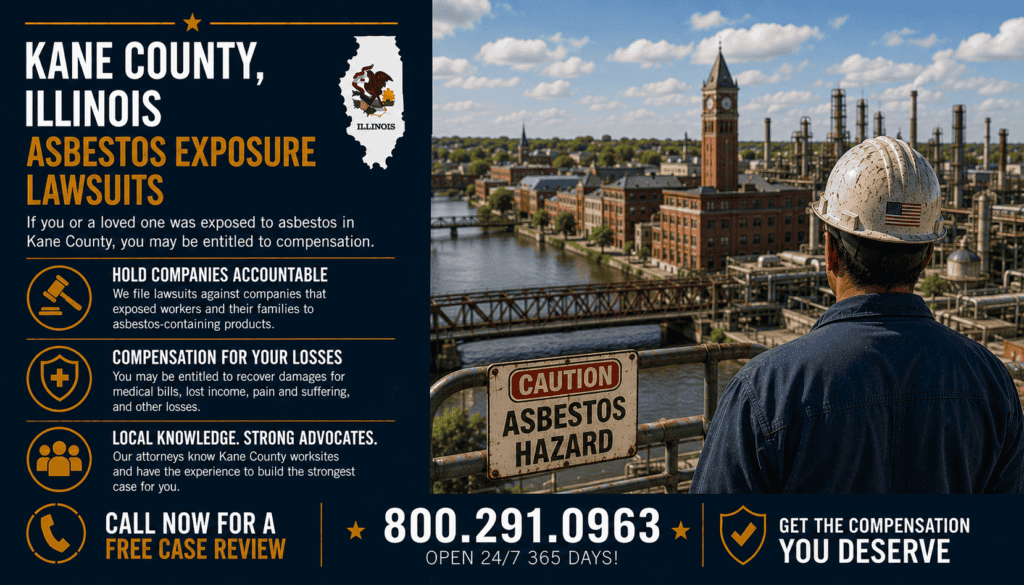 Kane County, Illinois Asbestos Exposure Lawsuits - Mesothelioma
