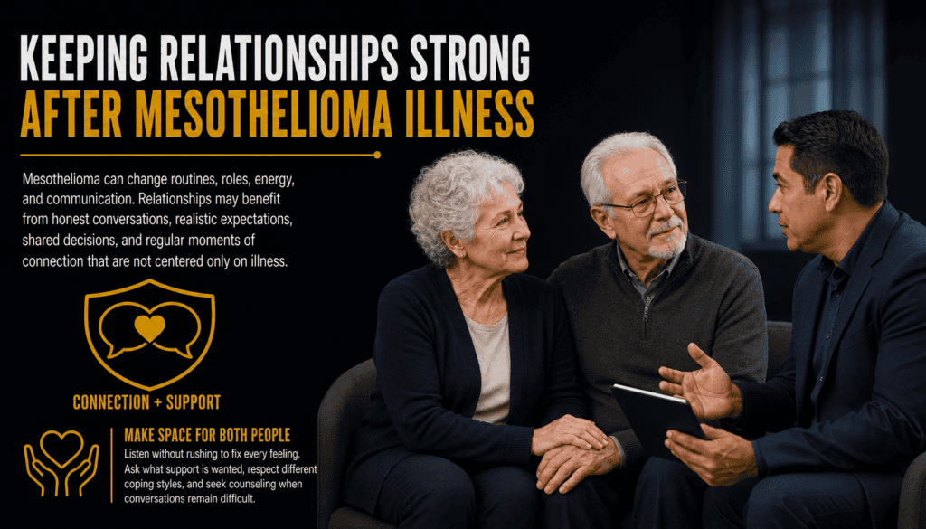 Keeping Relationships Strong After Illness - Mesothelioma
