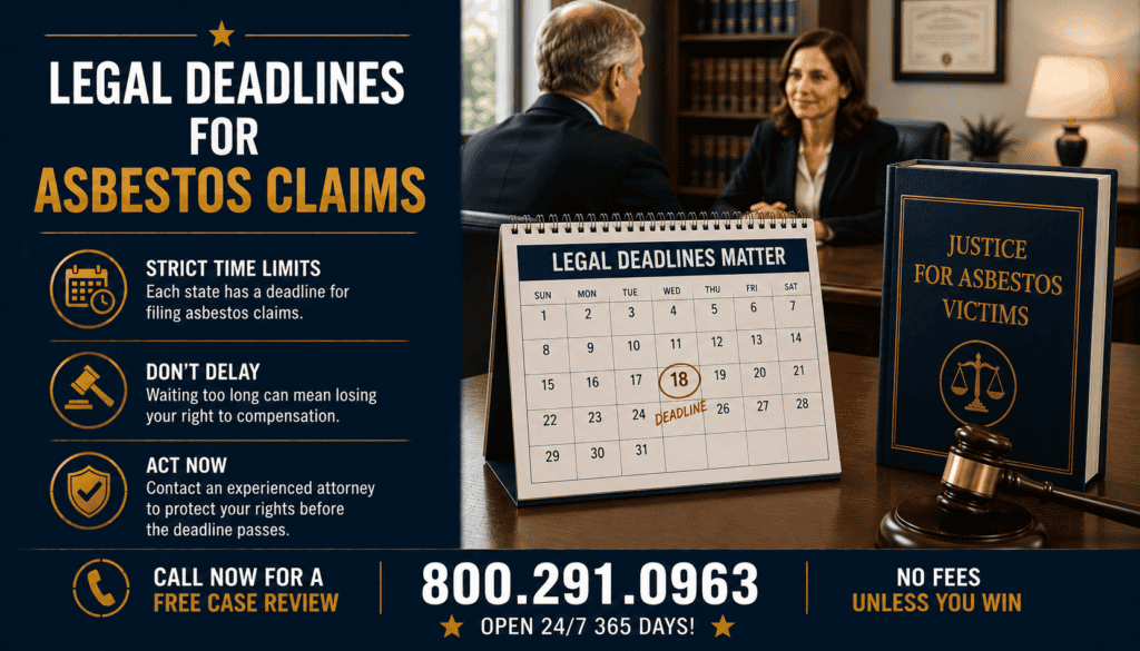Legal Deadlines for Asbestos Claims