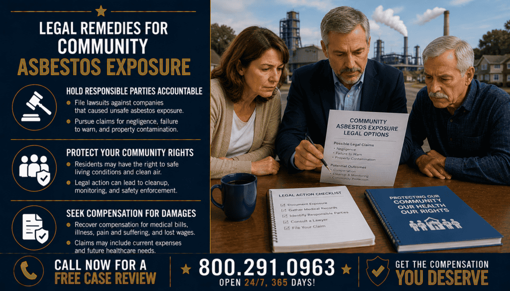 Legal Remedies for Community Asbestos Exposure - Mesothelioma