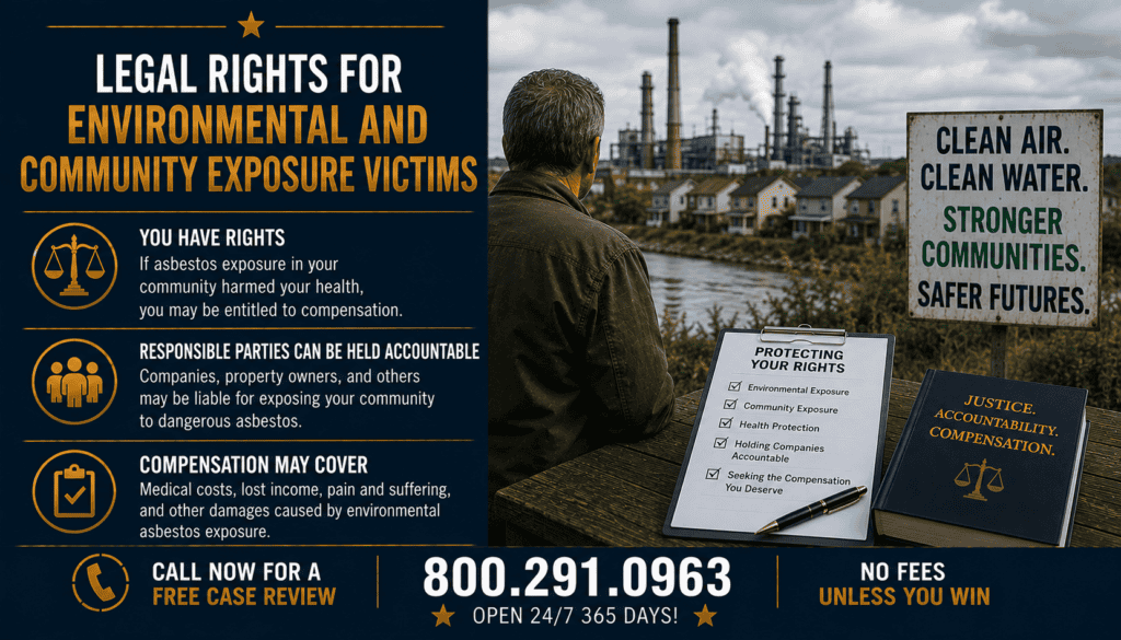 Legal Rights for Environmental and Community Exposure Victims - Mesothelioma