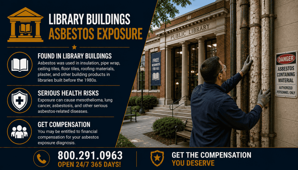Library Buildings Asbestos Exposure Mesothelioma Lawsuit