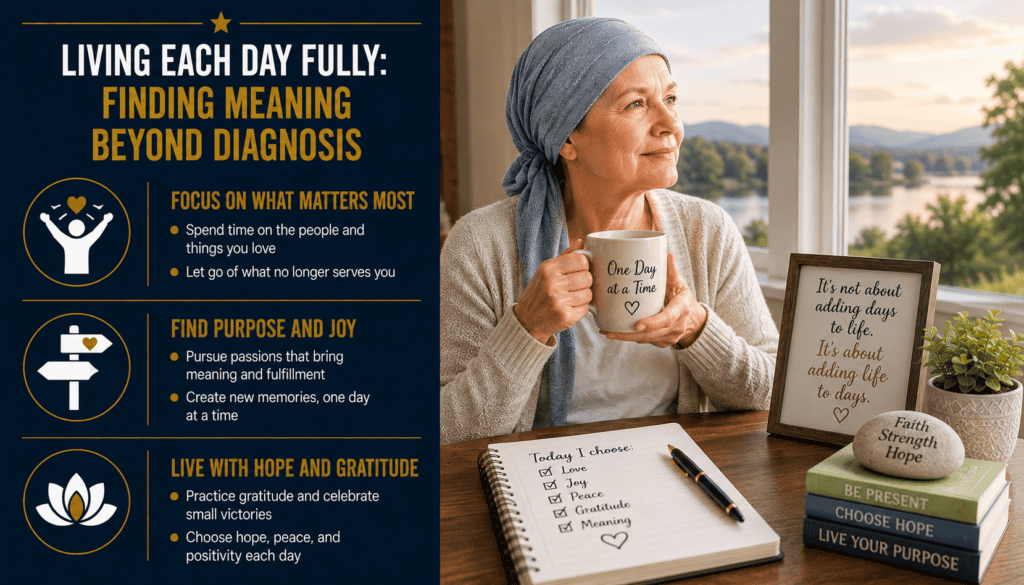 Living Each Day Fully Finding Meaning Beyond Diagnosis - Mesothelioma